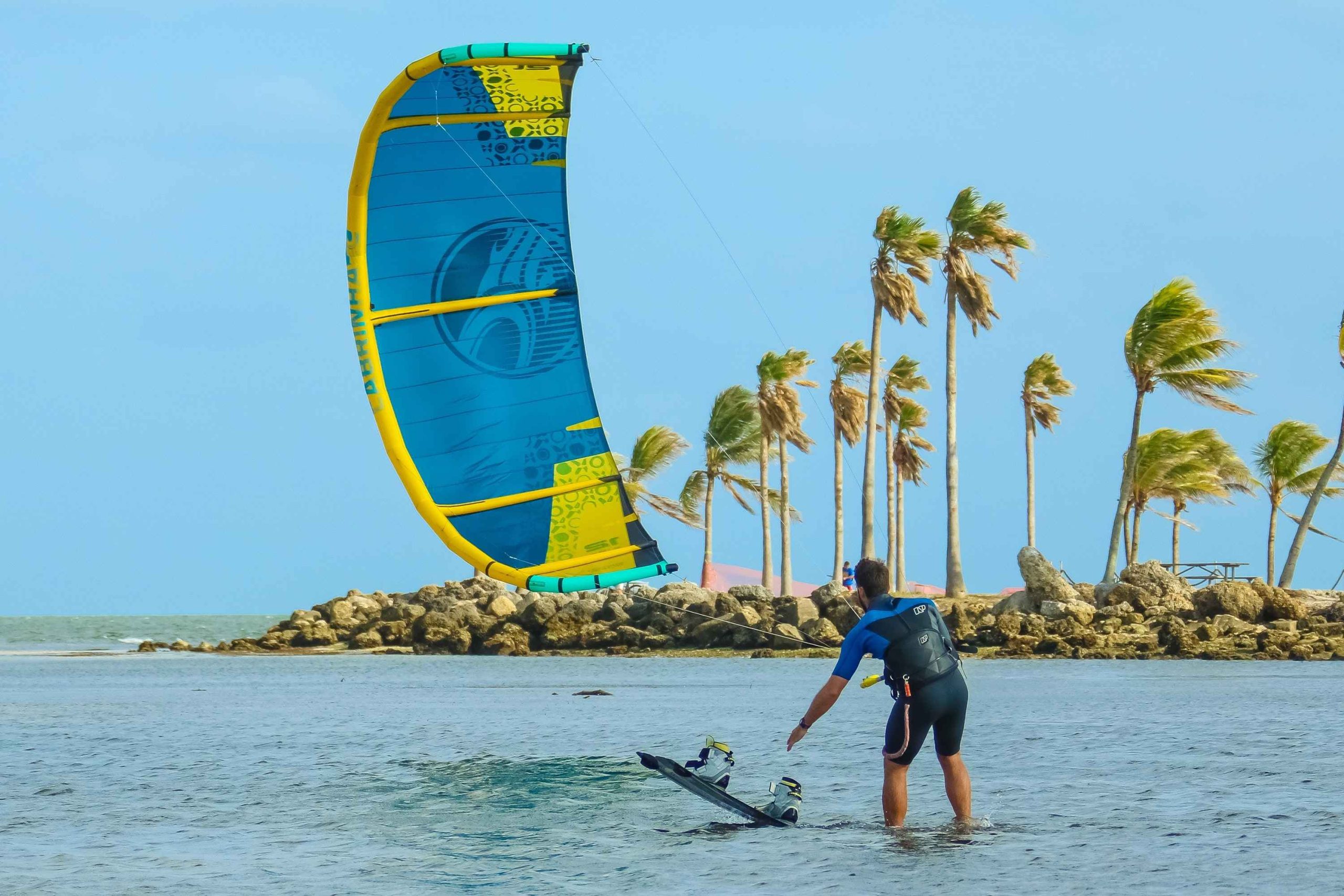 places for kite board surfing